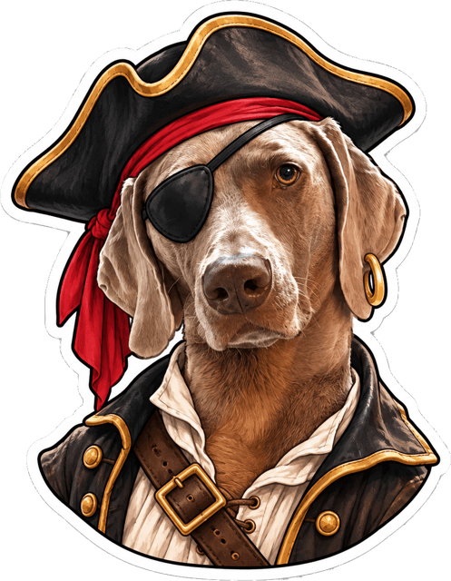 Pirate sticker